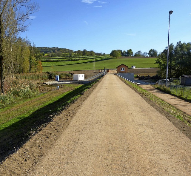 Regenrckhaltebecken Kreuzmatt bei Mauchen  | Foto: Gemeinde Schliengen