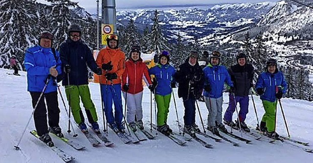 Mit guten Ergebnissen vertraten die L... die Stadt beim Alpencup am Oberjoch.   | Foto: Privat