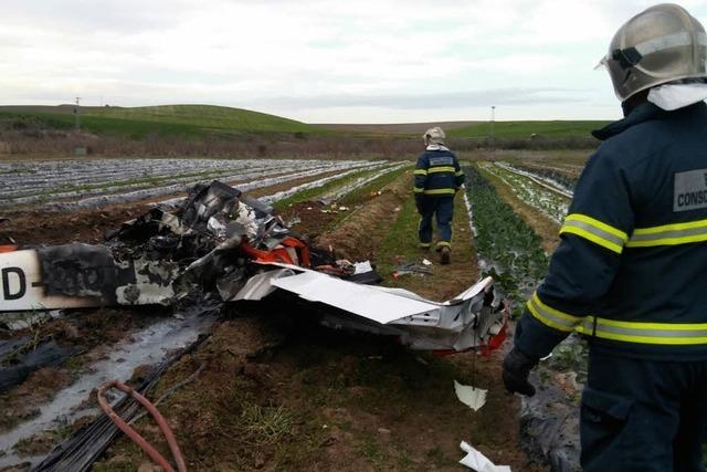Freiburger Sportflugzeug strzt in Sdspanien ab – Pilot stirbt, Fluglehrer schwer verletzt