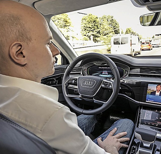 Der autonome Fahrmodus im neuen Audi A8 | Foto  Audi  | Foto: Audi/SP-X
