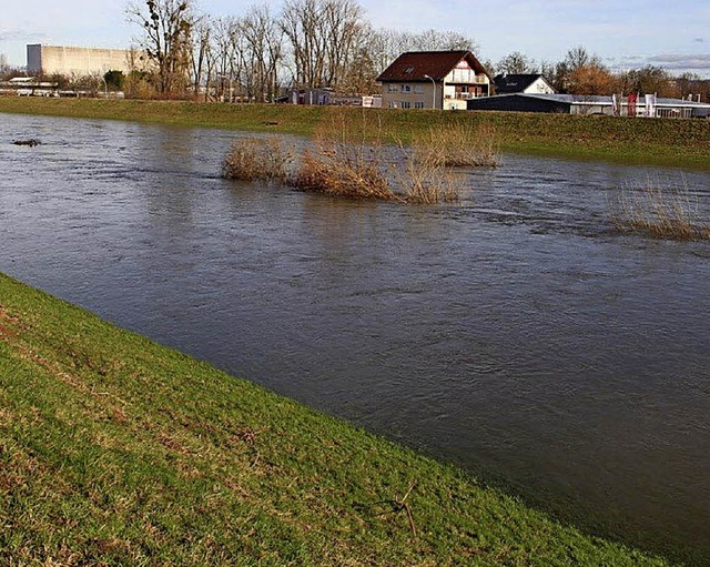 Zeitweise gut gefllt: die Kinzig im  Nordwesten.  | Foto: REinbold