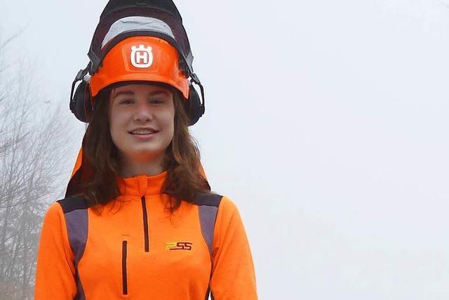 Eine 21-Jhrige ist die erste Waldarbeiterin im Todtnauer Forst