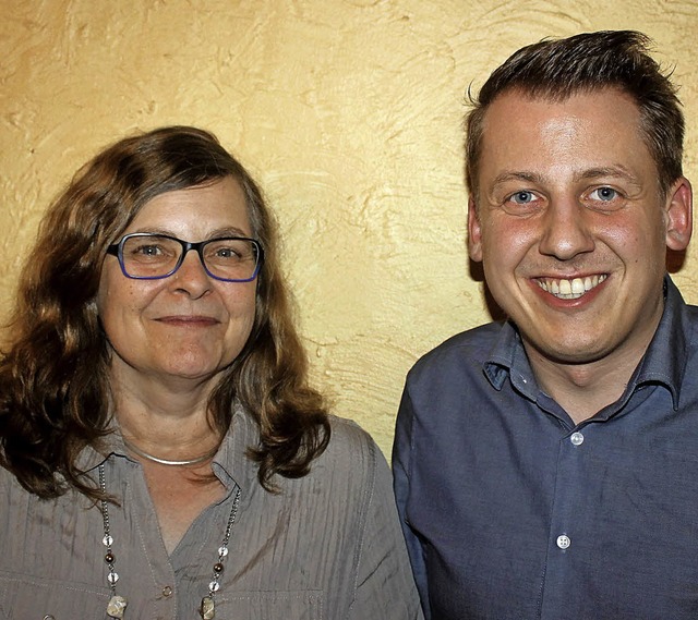 Bettina Flamm und Tobias Ziser fhren die Wyhler SPD.   | Foto: Privat