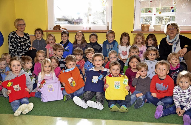 Fr eine Woche drfen die Kinder des K...s Elisabeth Krschel (hinten rechts).   | Foto: Hans-Jochen Voigt