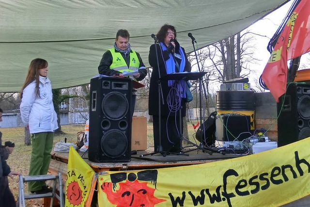 Musik gegen den Weiterbetrieb des Atomkraftwerks in Fessenheim  | Foto: Veranstalter