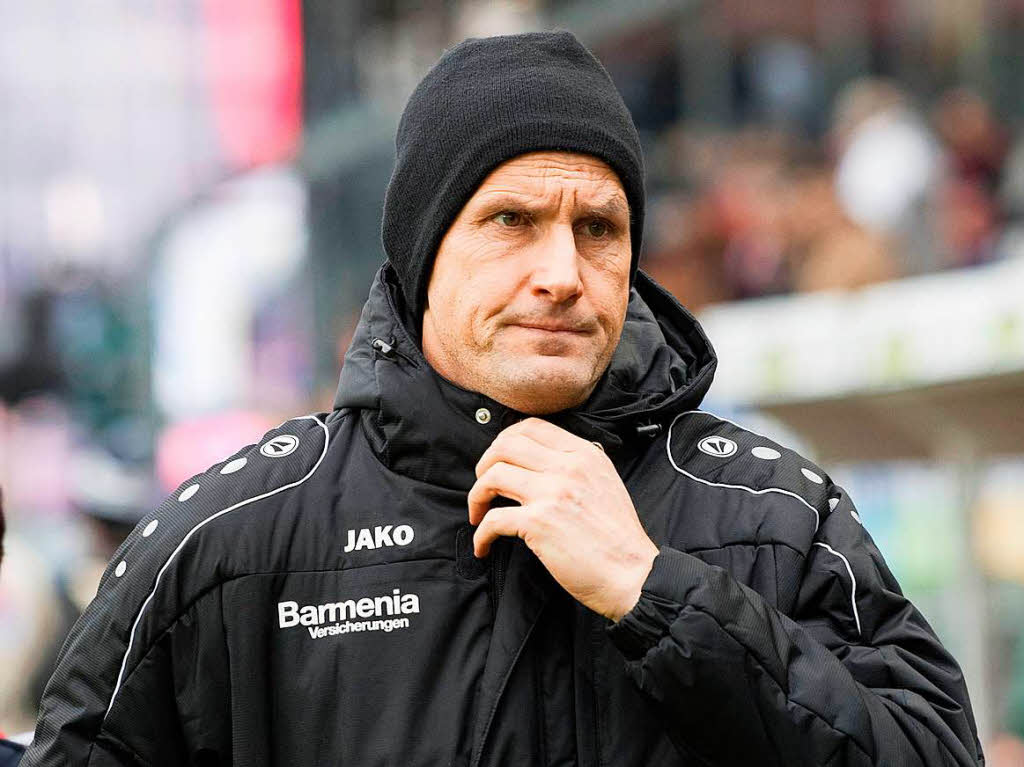 Der Leverkusener Coach Heiko Herrlich.