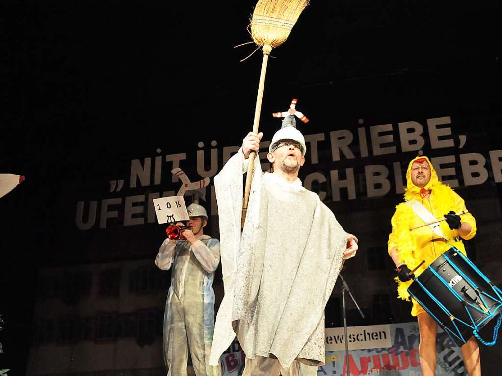 Die kleinste Guggenmusik mit „hrli“ Lacher an der Spitze.