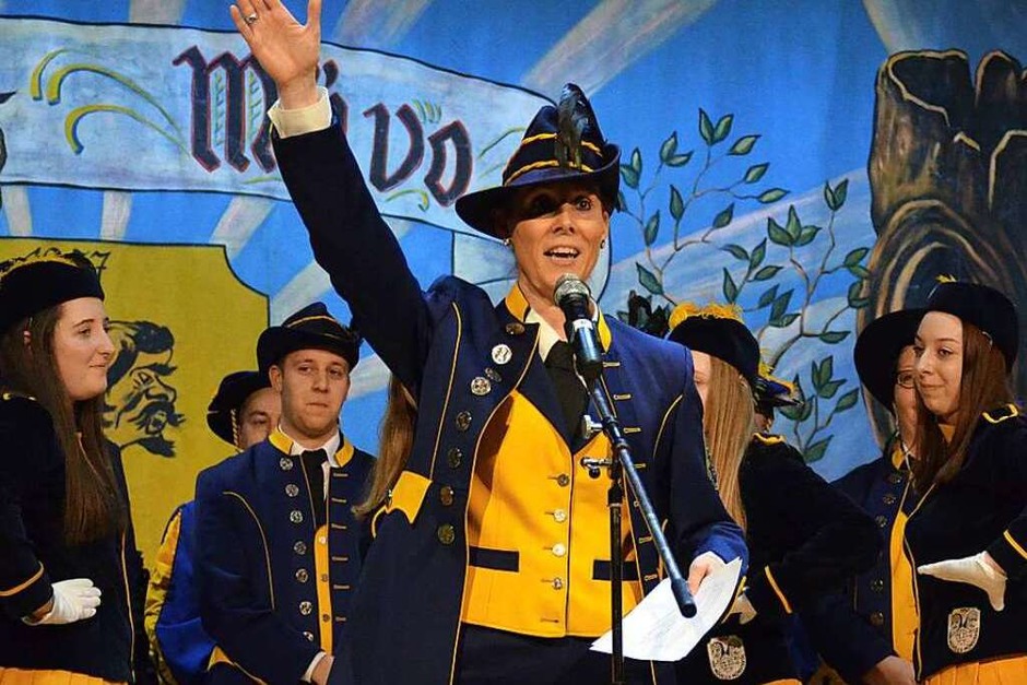 Oberzunftmeisterin Sandra Schütter eröffnete die Abende. (Foto: Gabriele Hennicke) Oberzunftmeisterin Sandra Schütter eröffnete die Abende. (Foto: Gabriele Hennicke)