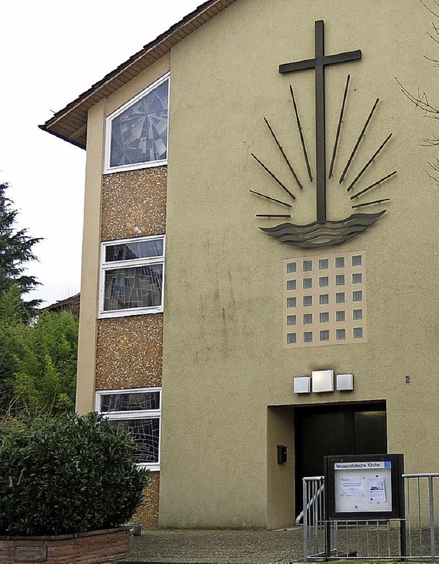 Diese Kirche aus dem Jahre 1957 soll einem Neubau weichen  | Foto: Georg Vo