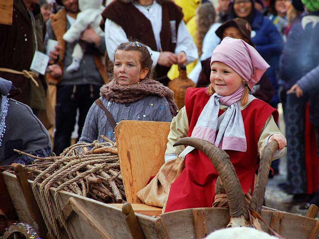 4.000 Hstrger waren beim Narrentreffen in Murg unterwegs.