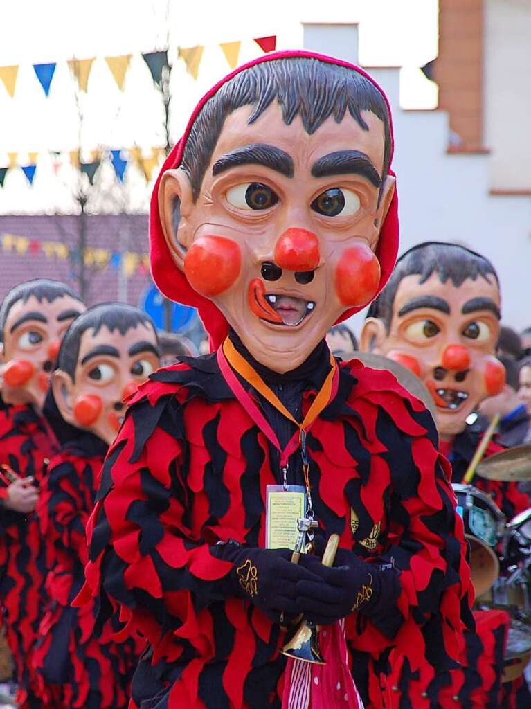 4.000 Hstrger waren beim Narrentreffen in Murg unterwegs.