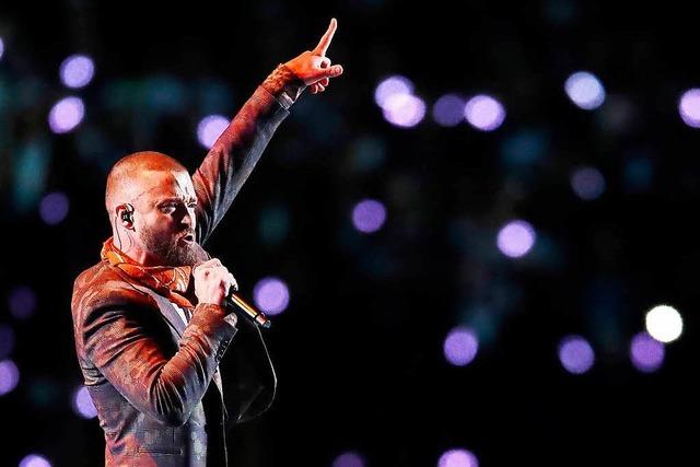 Fotos: Justin Timberlake huldigt Prince in Halbzeit-Show beim Super Bowl