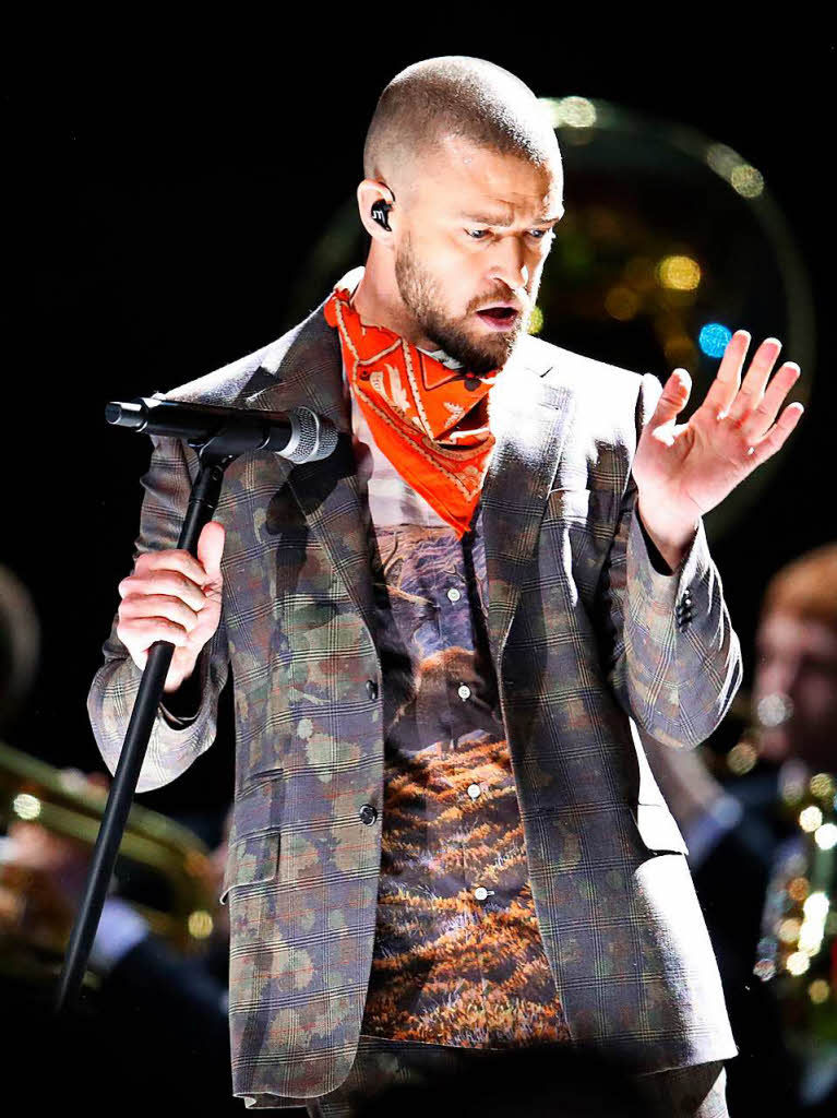 Timberlake heizt beim Super Bowl ein