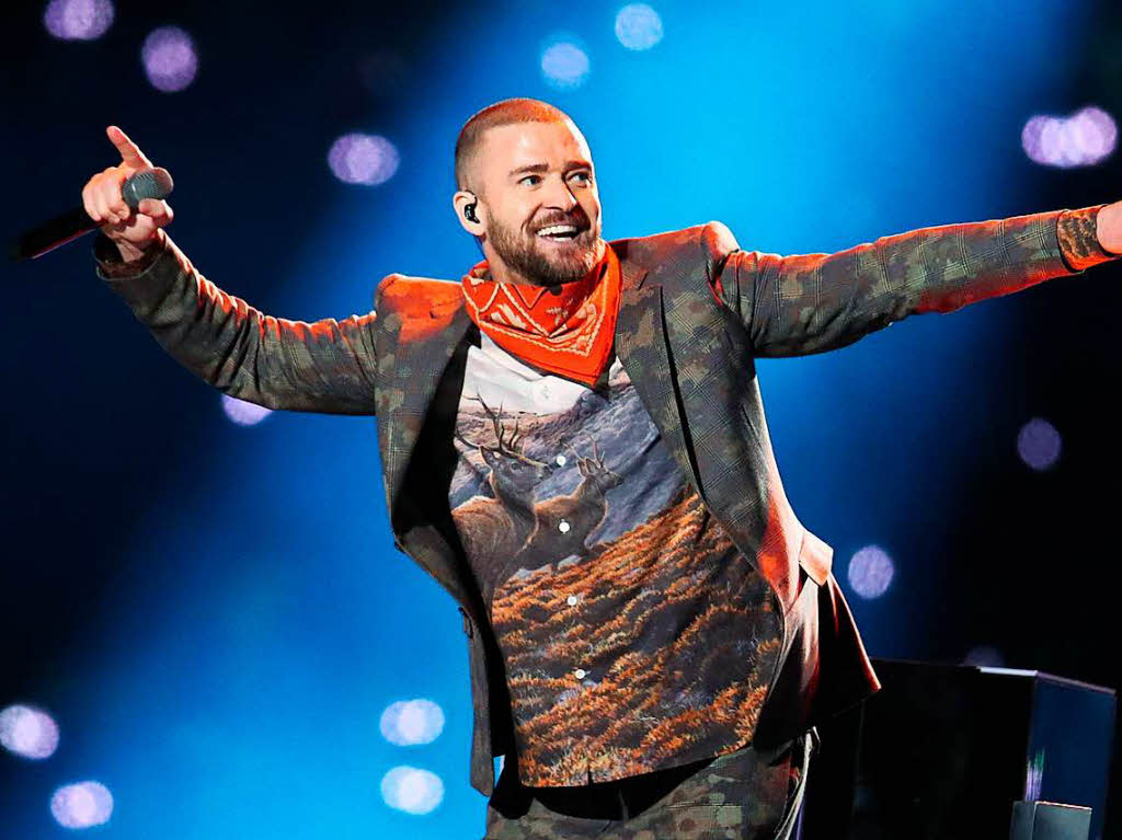 Timberlake heizt beim Super Bowl ein