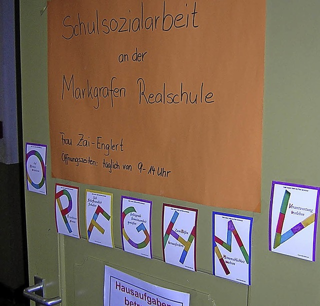 Nicht vor verschlossenen Tren stehen ...sozialarbeiter haben ein offenes Ohr.   | Foto: Gerhard Walser