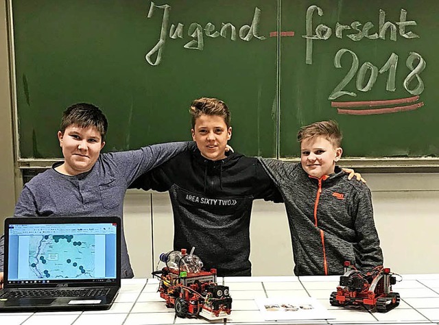 Hebelschule Schliengen Jugend forscht  | Foto: Hebleschule