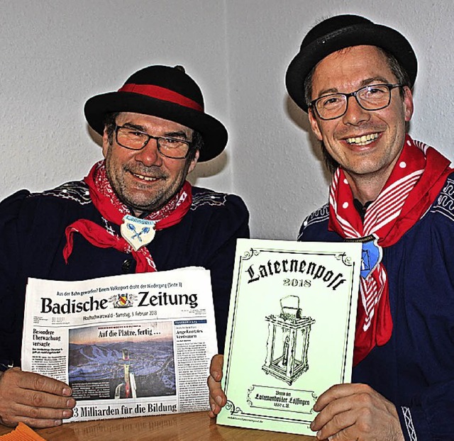 Karl-Heinz Selb und Wolfram Wiggert   | Foto: Christa Maier