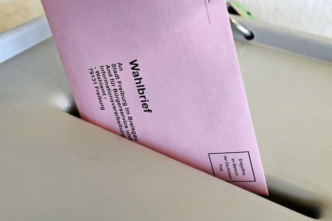 Am 22. April whlen Freiburgerinnen und Freiburger ihren Oberbrgermeister.  | Foto: Ingo Schneider