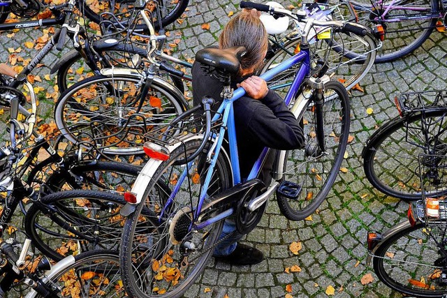 Weg ist das Fahrrad.  | Foto: Ingo Schneider