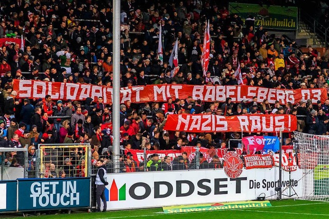 Banner auf Nord beim Heimspiel gegen Leverkusen.  | Foto: nordtribne.org