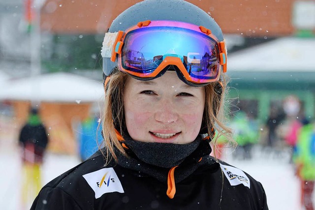 Jana Fischer fhrt  zu den Olympischen Winterspielen nach Sdkorea.  | Foto: Patrick Seeger