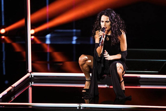 Vanessa Iraci beim ESC-Vorentscheid  | Foto: SRF/Mirco Rederlechner