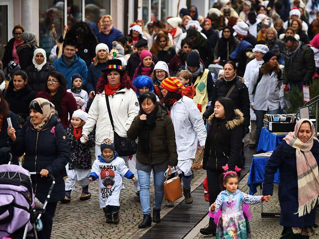 Emmendinger Kinder strmen das Rathaus