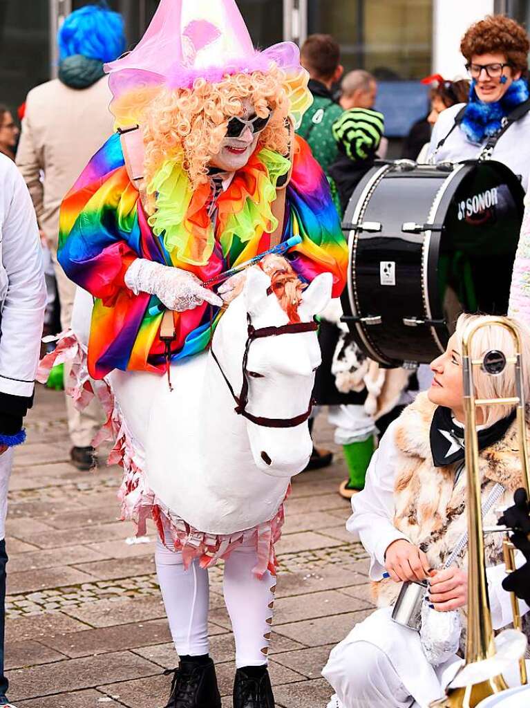 Die Fasnet steuert in Emmendingen auf ihren Hhepunkt zu.