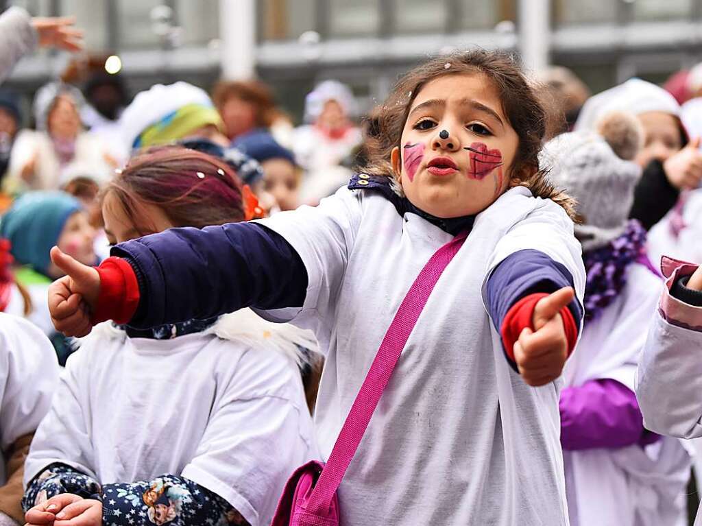 Emmendinger Kinder strmen das Rathaus