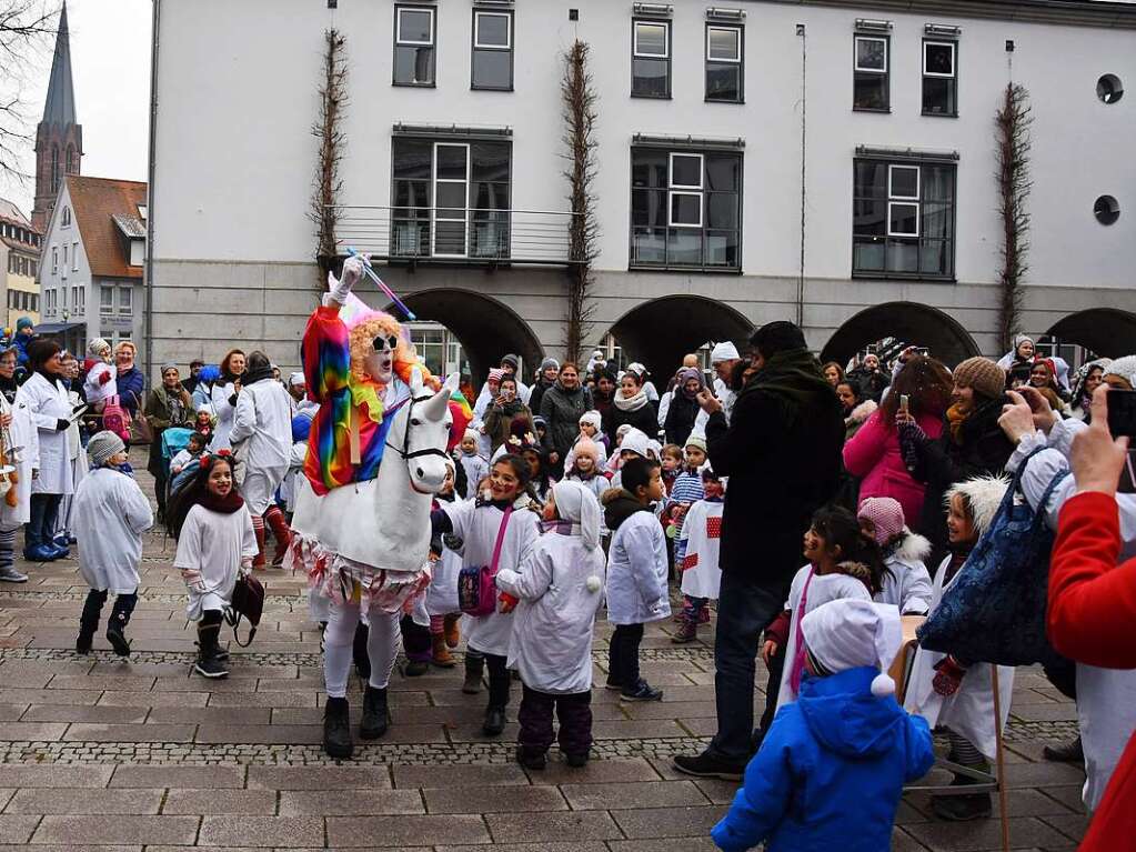 Emmendinger Kinder strmen das Rathaus