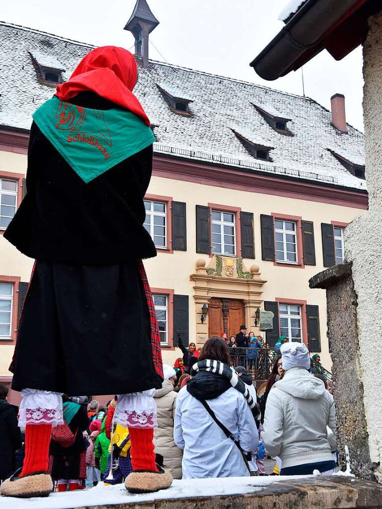 Dsa nrrische Treiben in Ebringen