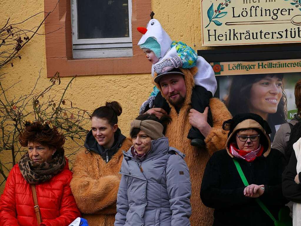 Auch die Zuschauer sind nrrisch