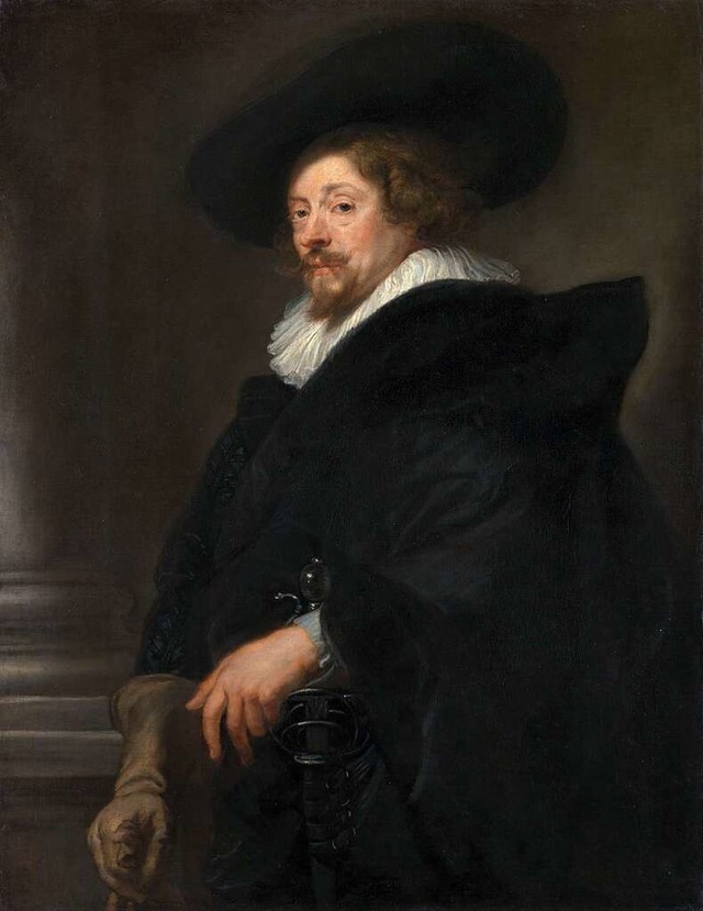 So hat er sich selbst gemalt: der Maler Peter Paul Rubens  | Foto: KHM-Museumsverband