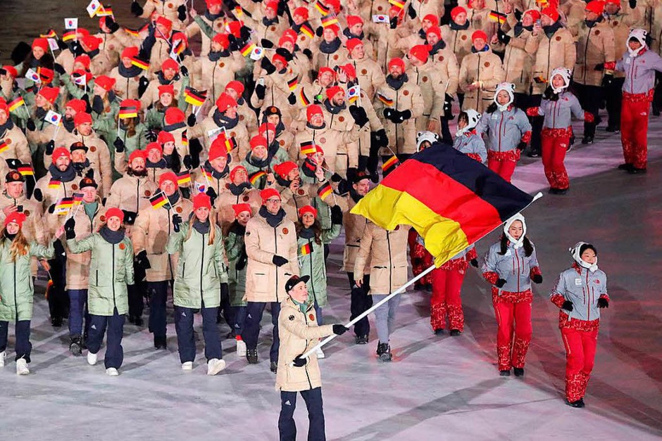 Fotos Die Eröffnungsfeier der Olympischen Winterspiele Olympische