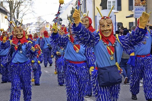 Fasnachtsumzug in Neuenburg