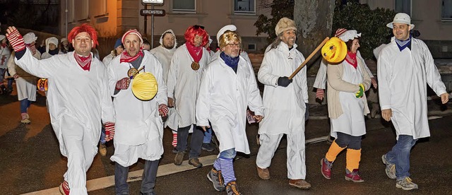 Die Hemdglunker waren auf Tour in Grafenhausen.   | Foto: Wilfried Dieckmann