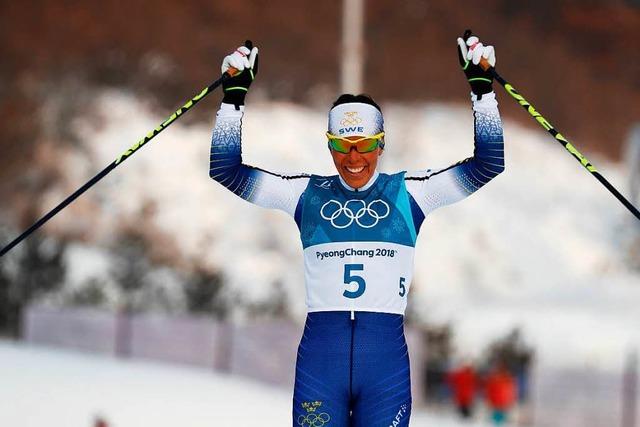 Skilangluferin Kalla holt erstes Gold der Winterspiele von Pyeongchang
