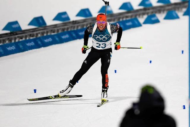 Biathletin Dahlmeier holt erstes Olympia-Gold fr Deutschland