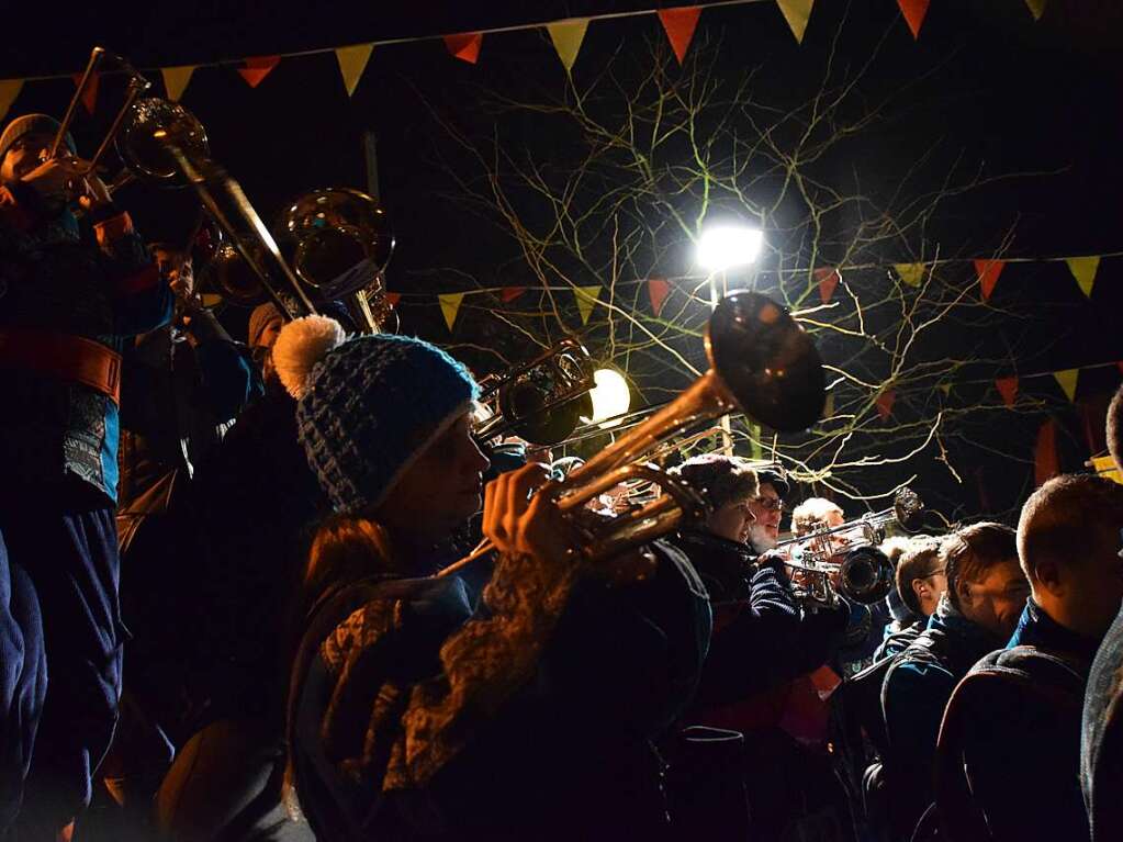 Das Stdtle bebte beim internationalen Open-Air-Gugge-Festival.