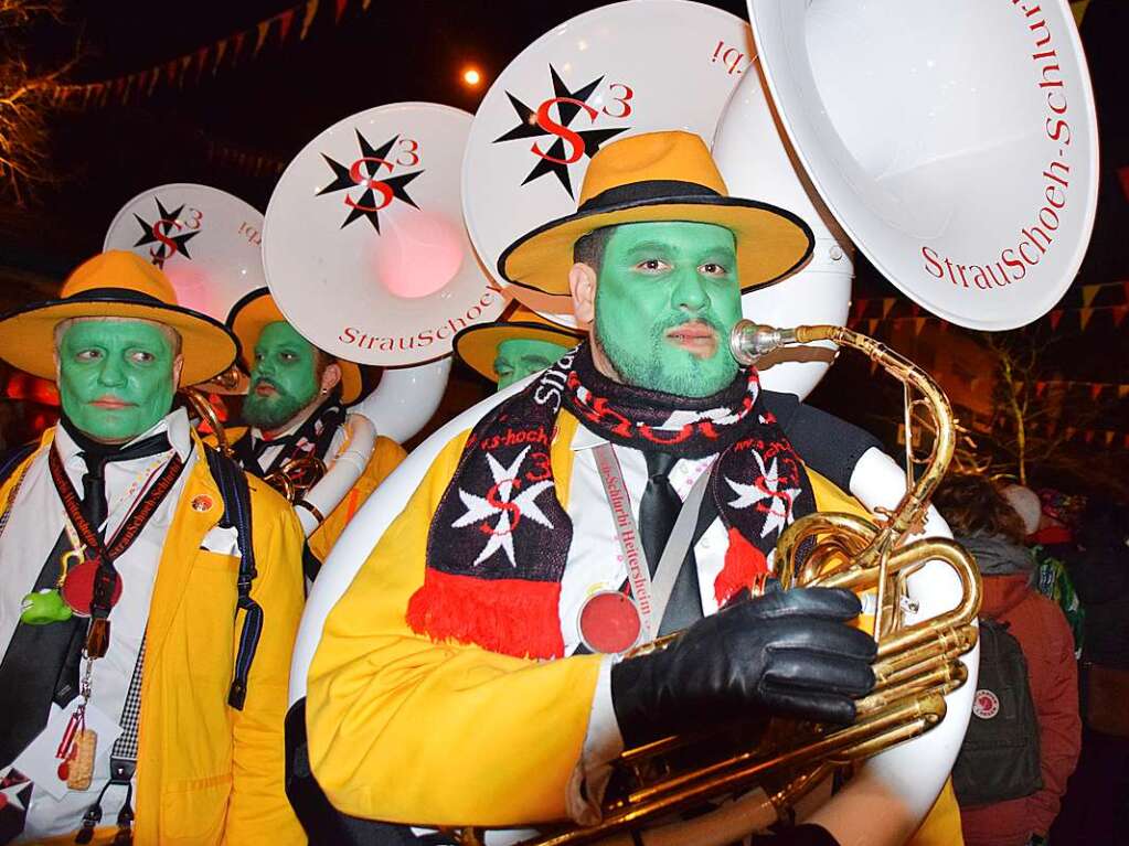 Das Stdtle bebte beim internationalen Open-Air-Gugge-Festival.