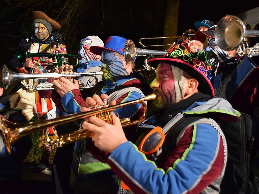 Das Stdtle bebte beim internationalen Open-Air-Gugge-Festival.