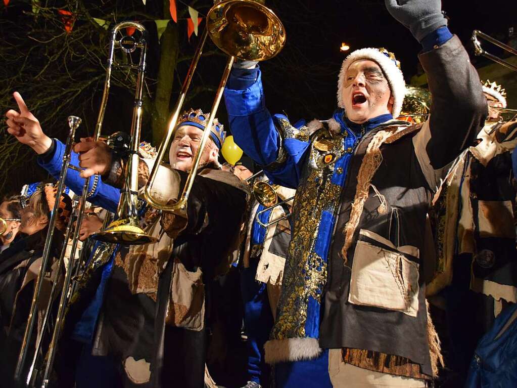 Das Stdtle bebte beim internationalen Open-Air-Gugge-Festival.