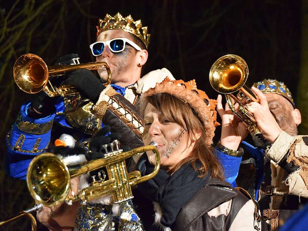 Das Stdtle bebte beim internationalen Open-Air-Gugge-Festival.