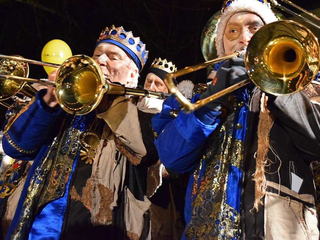 Das Stdtle bebte beim internationalen Open-Air-Gugge-Festival.