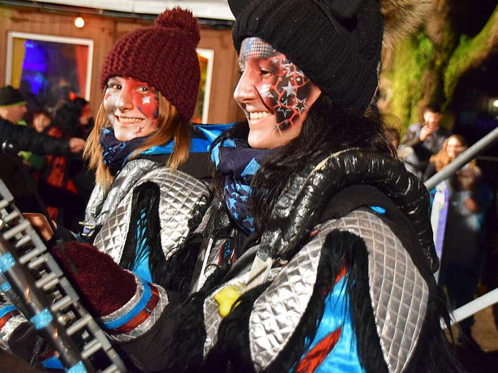 Das Stdtle bebte beim internationalen Open-Air-Gugge-Festival.