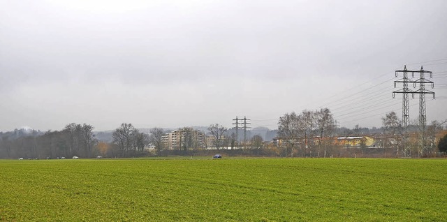 Mit der groen Freiflche zwischen B34...der Vorschlag von Laufenburg und Murg.  | Foto:  Sarah Trinler