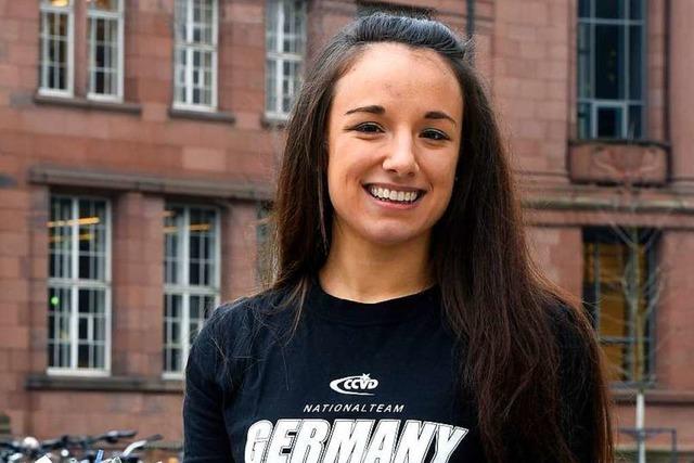 Freiburger Studentin Jasmin Bauersfeld fhrt zur Pomdance-Weltmeisterschaft