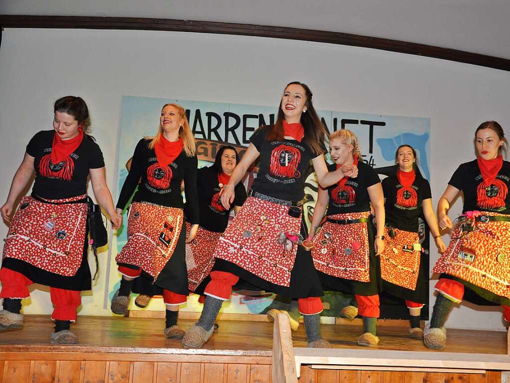 Riesenspa beim Zunftabend in Buggingen