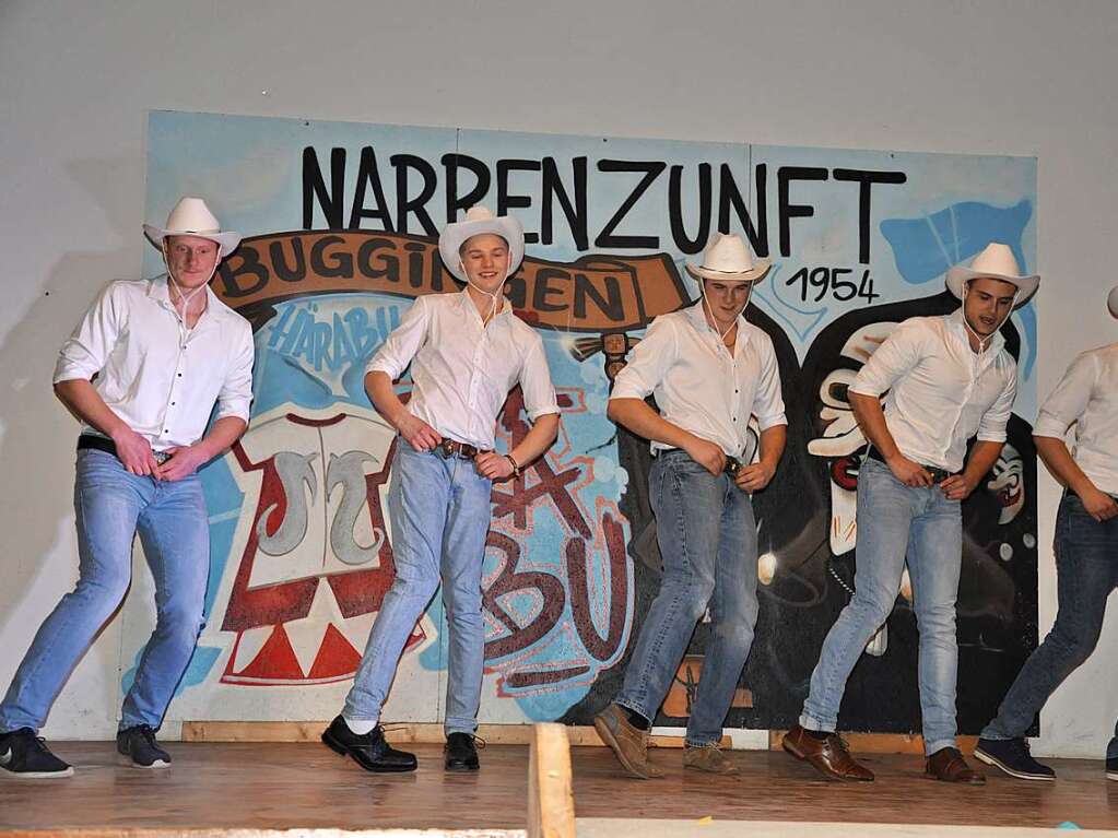 Cowboys und Cowgirls auf der Bhne