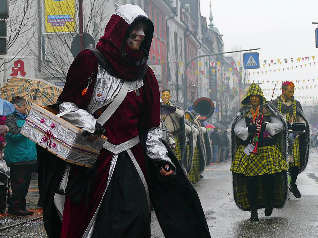 Impressionen vom grenzberschreitenden Rheinfelder Fasnachtsumzug